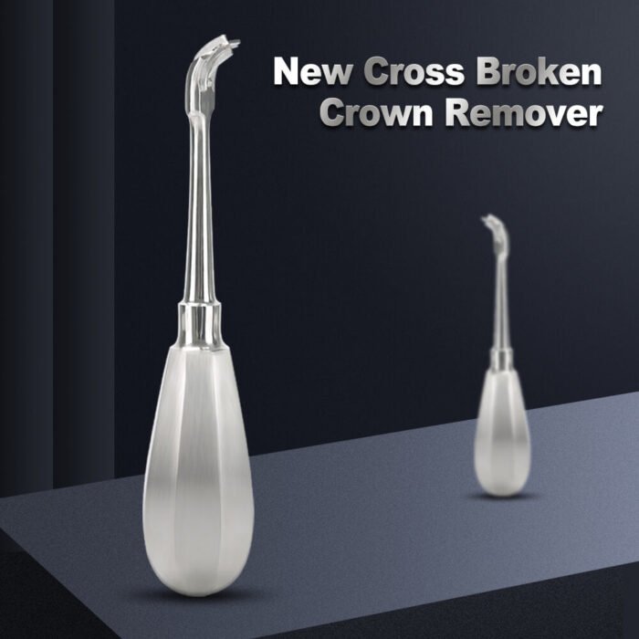 Dental Crown Spreader Drill Dental Restoration Forcep Cross Broken Crown Remover - Image 4