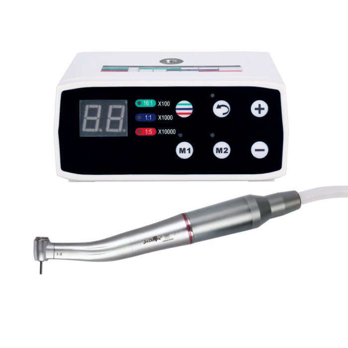 Dental LED Brushless Micro Motor And 1:5 Increasing Contra Angle Handpiece - Image 2