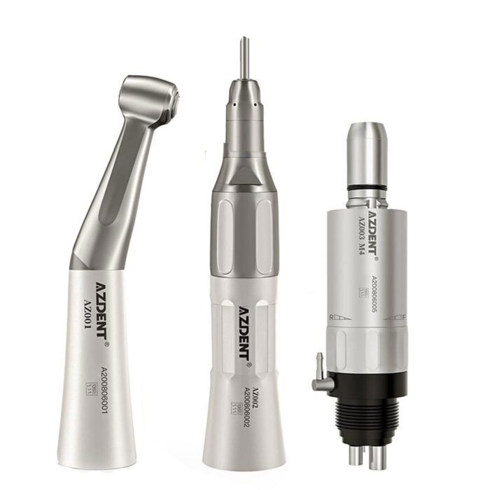 Low Speed Handpiece & Air Motor Set With External Water Spray 4 Hole - Image 1