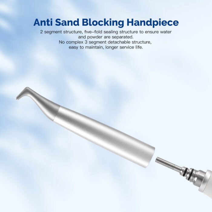 Dental VRN-DQ40 Ultrasonic Scaler Air Polisher Sandblasting Periodontal Therapy System LED Handpiece - Image 11