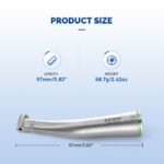 Dental Mini 8:1 Low Speed Handpiece Contra Angle Quattro Spray For Endo or Prophy - Image 10
