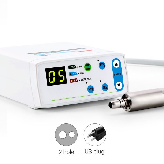 Dental LED Brushless Electric Micro Motor Internal Spray 1:1/1:5/16:1 4/2 Hole - Image 15