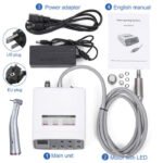 Dental LED Brushless Electric Micro Motor+1:5 LED Increasing Contra Angle Handpiece - Image 2