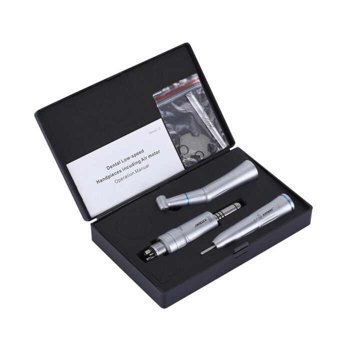 1:1 Low Speed Handpiece & Air Motor Set With Internal Water Spray 4 Holes - Image 2