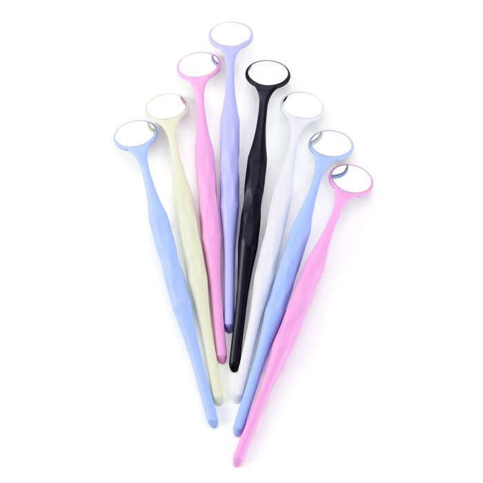 Dental Mouth Mirror Surface Exam Reflectors With Handle Anti-fog 10Pcs/Box - Image 5