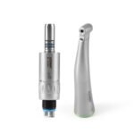 Dental Mini 16:1 Fiber Optic Contra Angle Low Speed Handpiece / Mini Fiber Optic Air Motor 6 Hole