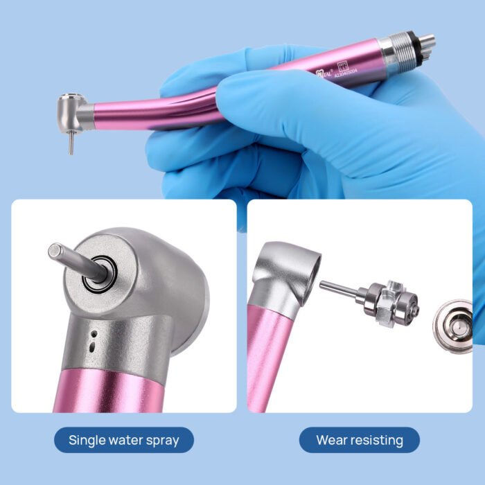 Dental Color High and Low Speed Handpiece Kit 2/4 Holes - Image 7