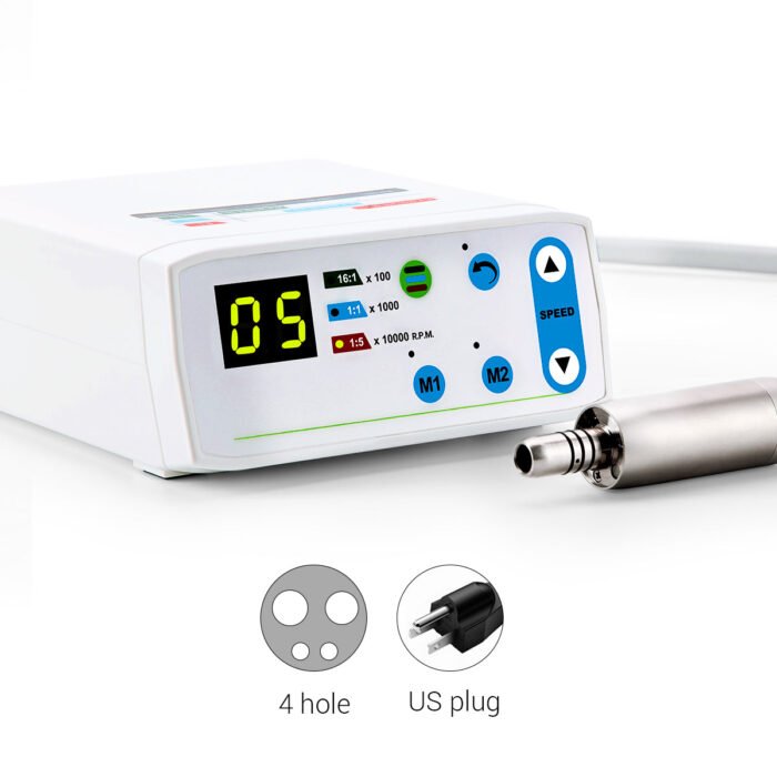 Dental LED Brushless Electric Micro Motor Internal Spray 1:1/1:5/16:1 4/2 Hole - Image 13
