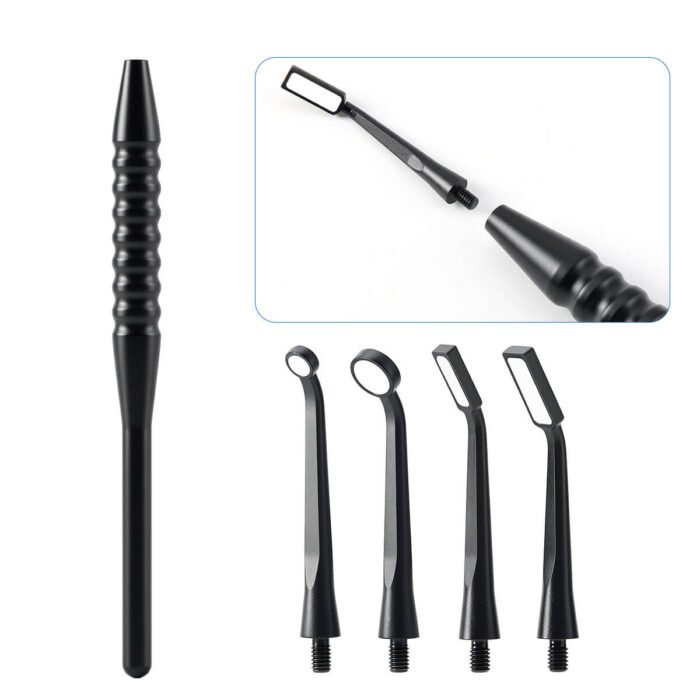 Dental Micro Mouth Mirror Handle Kit Sterilizable Reflector Odontoscope - Image 2
