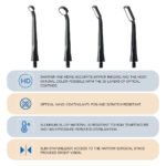 Dental Micro Mouth Mirror Handle Kit Sterilizable Reflector Odontoscope - Image 3