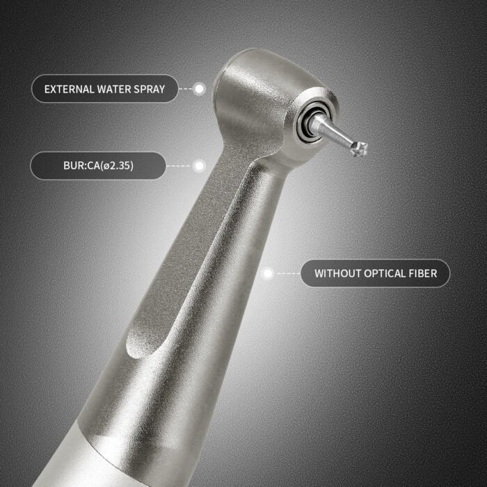 1:1 Low Speed Push Button Contra Angle Handpiece External Water - Image 6