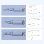 Saw Straight Handpiece Reciprocating Saw Bone Cutting External Water Spray - Image 2