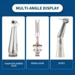 1:1 Low Speed Push Button Contra Angle Handpiece External Water - Image 5