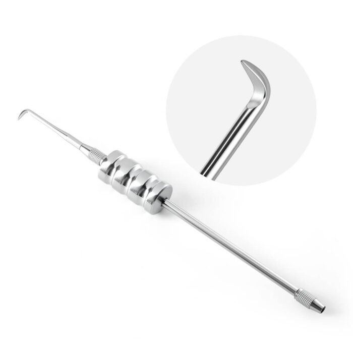 Dental Stainless Steel Manual Crown Remover Kit with 3 Attachments Tips - Image 8