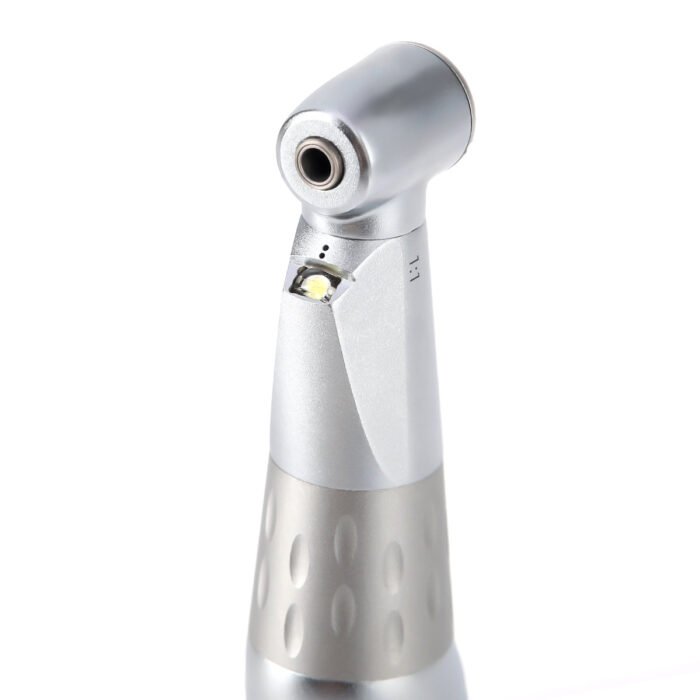 Dental 1:1 LED Contra Angle Low Speed Handpiece with E-generator Internal Spray - Image 6