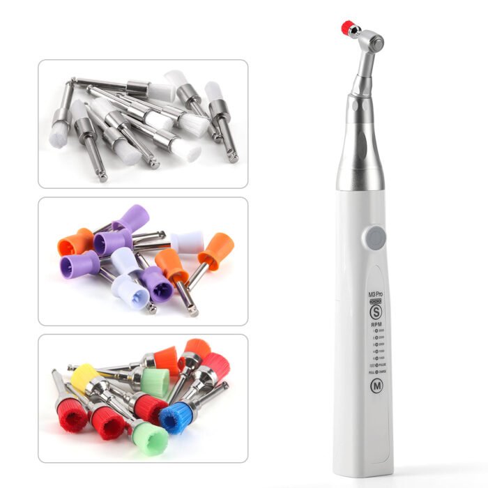 Dental Cordless Hygiene Prophy Handpieces 5 Speed Settings 360° Rotating - Image 3