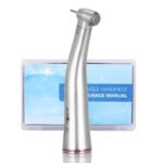 Dental 1:5 Increasing Electric Contra Angle Handpiece Internal Four Way Spray Push Button - Image 4