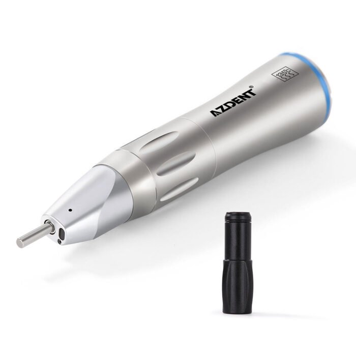 1:1 Fiber Optic Low Speed Straight Nose Cone Handpiece Internal Water - Image 4