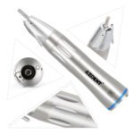 1:1 Fiber Optic Low Speed Straight Handpiece Surgical With External Pipe - Image 4