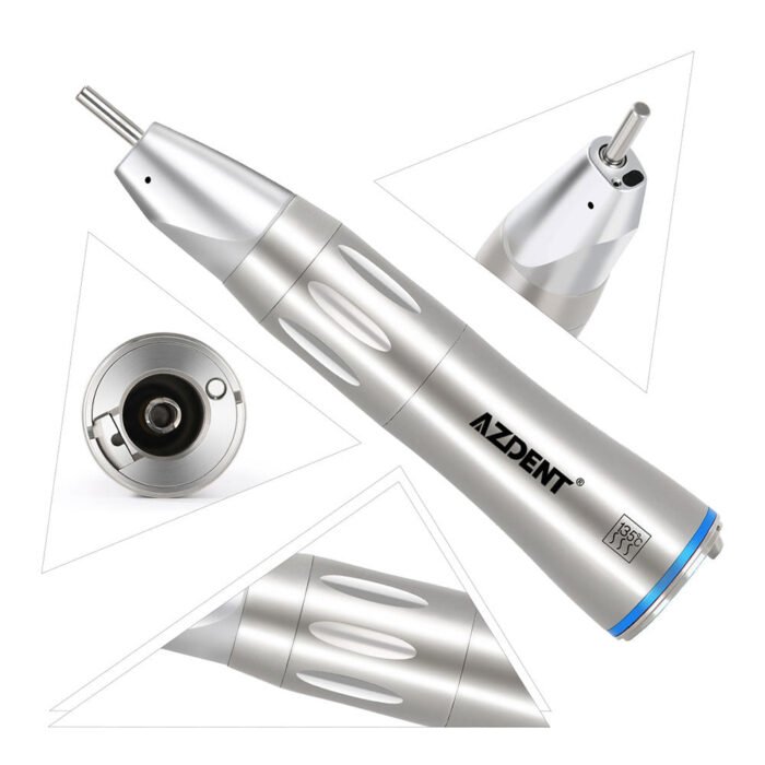 1:1 Fiber Optic Low Speed Straight Nose Cone Handpiece Internal Water - Image 5