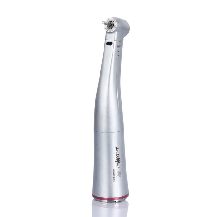 Dental 1:5 Increasing Electric Fiber Optic Contra Angle Handpiece Internal Four Way Spray - Image 1