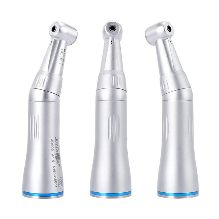 Dental 1:1 Push Button Internal Water Contra Angle Low Speed Handpiece - Image 7