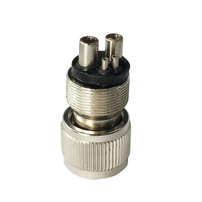 Dental High Speed Handpiece Adapter Converter Stainless Steel 4 Holes to 2 Holes - Image 2