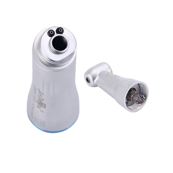 Dental 1:1 Push Button Internal Water Contra Angle Low Speed Handpiece - Image 5