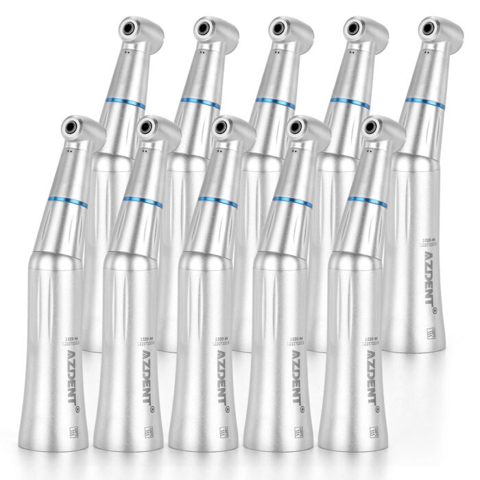 1:1 Push Button Low Speed Contra Angle Handpiece Internal Water - Image 10