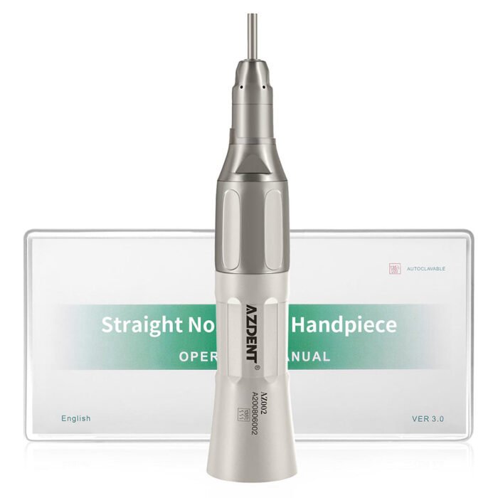 1:1 Low Speed Straight Nose Cone Handpiece With External Water Spray - Image 3