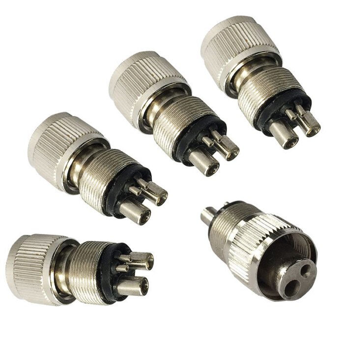 Dental High Speed Handpiece Adapter Converter Stainless Steel 4 Holes to 2 Holes - Image 7